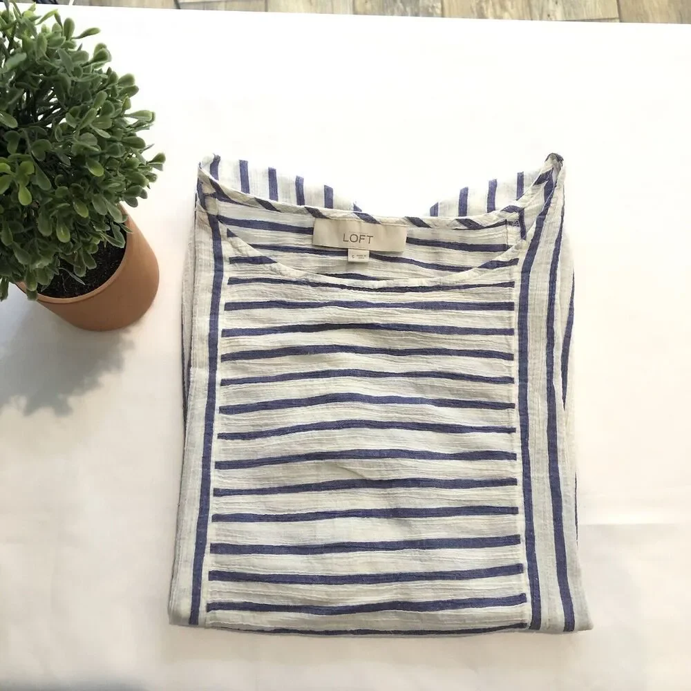LOFT WOMENS BLOUSE SIZE SMALL - Picture 12 of 13